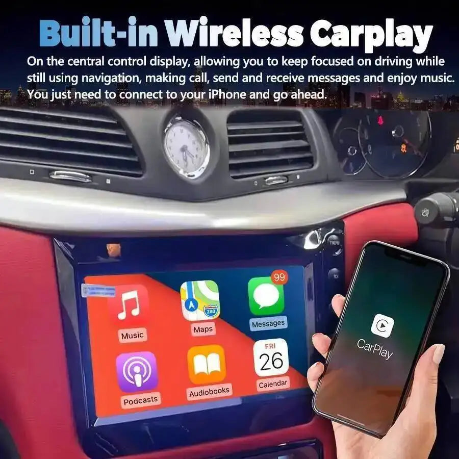 S 8.4inch Android Screen For Maserati GranTurismo GT/GC 2007-2017 Car Radio Multimedia Vid | AUTOKITSHOP