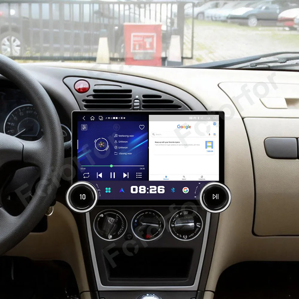 Ultra Clear Full Touch Car Media Player 11.5 Inch Android 15 HD GPS Navigation DSP Stereo