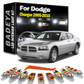 Canbus Door Sun Visor Bulbs For Dodge Charger 2005 2006 2007 2008 2009 2010 Car LED Interi