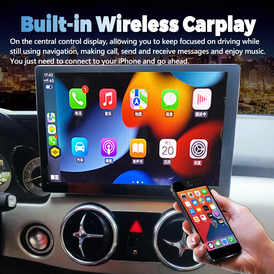 13inch Dual System For Mercedes Benz GLK Class X204 2008-2015 Multimedia Video Player Carp