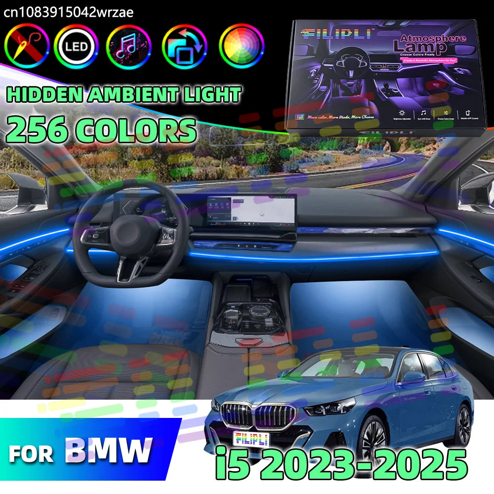 64 RGB - Ambient Light - for BMW G60 G68 G61 - Car Interior Lighting | AUTOKITSHOP