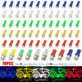 Car T5+T10 5050-SMD LED Instrument Panel Cluster Indicator Dash Light Bulb