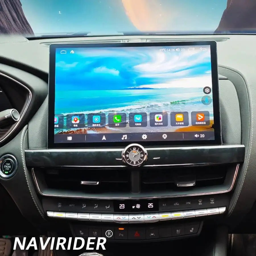 13.3inch Android 14 For Cadillac CT5 CT6 2020-2023 Car Radio Multimedia Video Player Stere