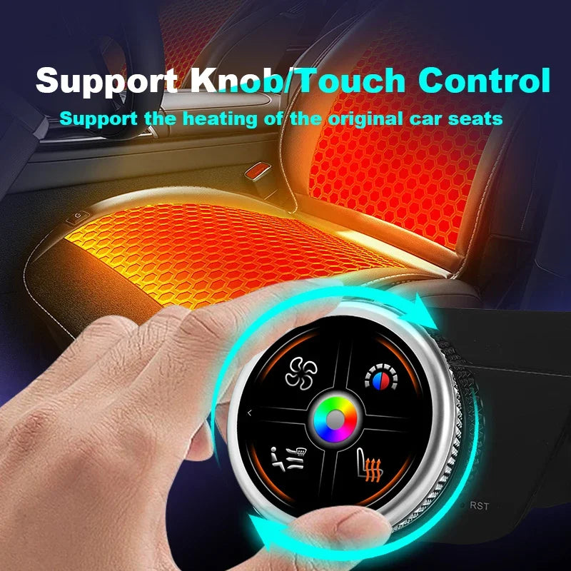 Car AC Panel for BMW 3 Series F30 F31 F34 F35 2013-2019 Air Conditioning Control Touch LCD