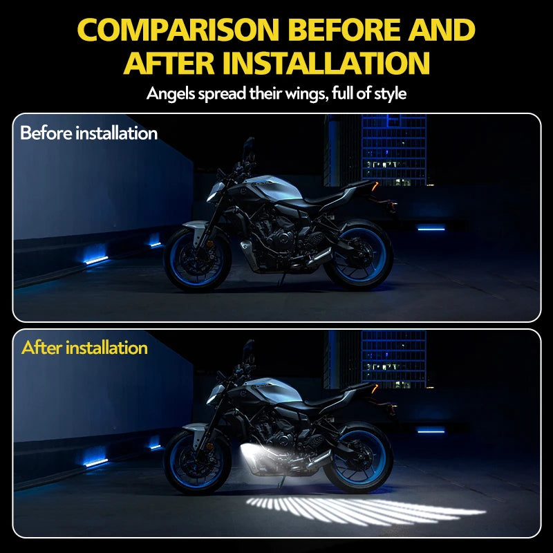 Universal Motorcycle Auxiliary Headlight LED Fog light Driving Lamp Spotlight for Harley H