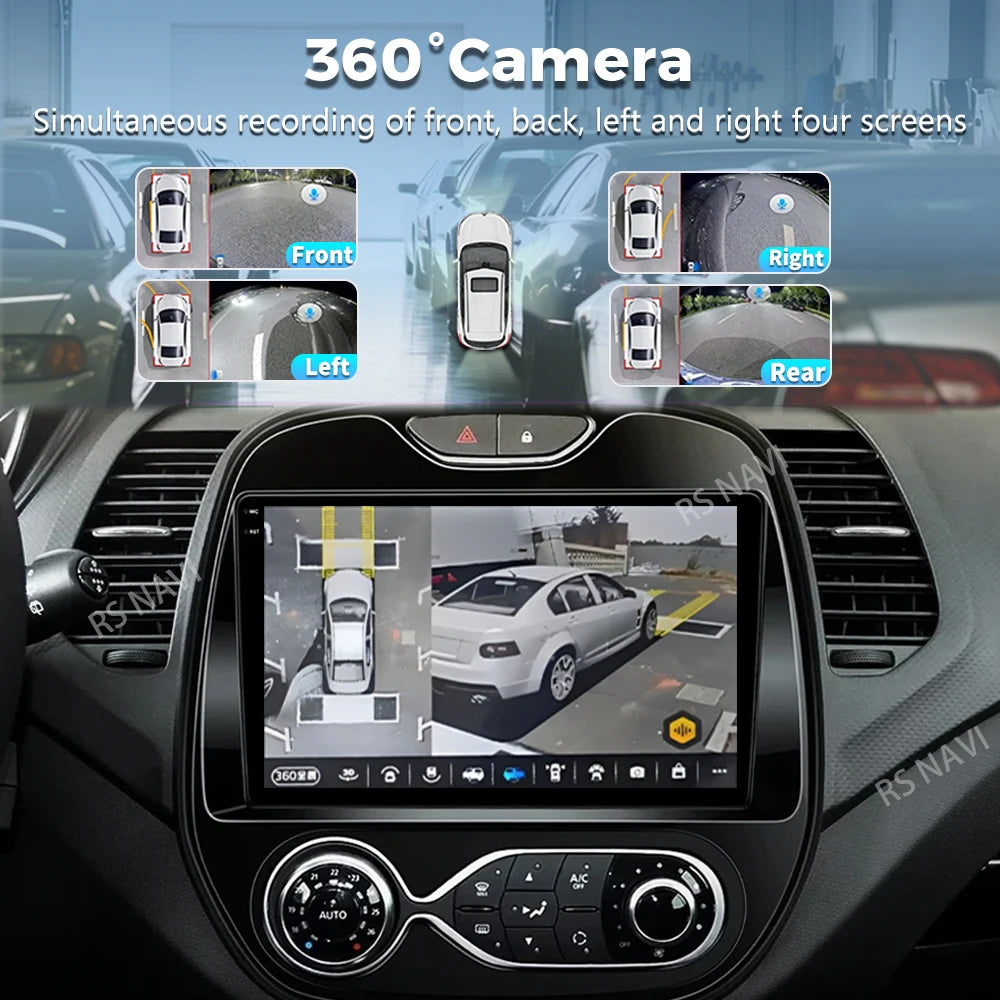 Android 16 Car Radio For Renault Kaptur Captur Clio Samsung QM3 2017 2018 2019 2020 Wirele