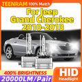 35W Plug And Play D1S HID Xenon Headlights 6000K White 12V Xenon Lamps 20000LM For Jeep Gr