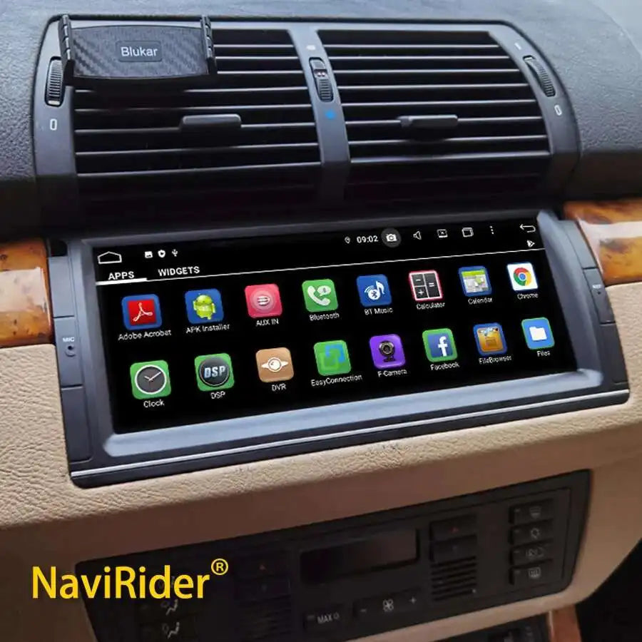 For BMW 5 E39 X5 E53 M5 E38 1994-2007 8G+128GB 2DIN Car Radio Android 13 Screen GPS Stereo