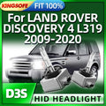 Roadsun D3S Xenon Bulb Car Headlight HID Lamp For LAND ROVER DISCOVERY 4 L319 2009 2010 20