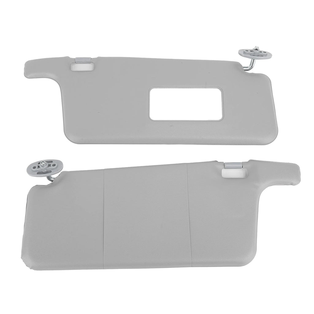 2Pcs Gray Car Sun Visor Left and Right Driver Side Sunlight Blocking Sunvisor Assy for 1996 to 2 - Automotive LED Light