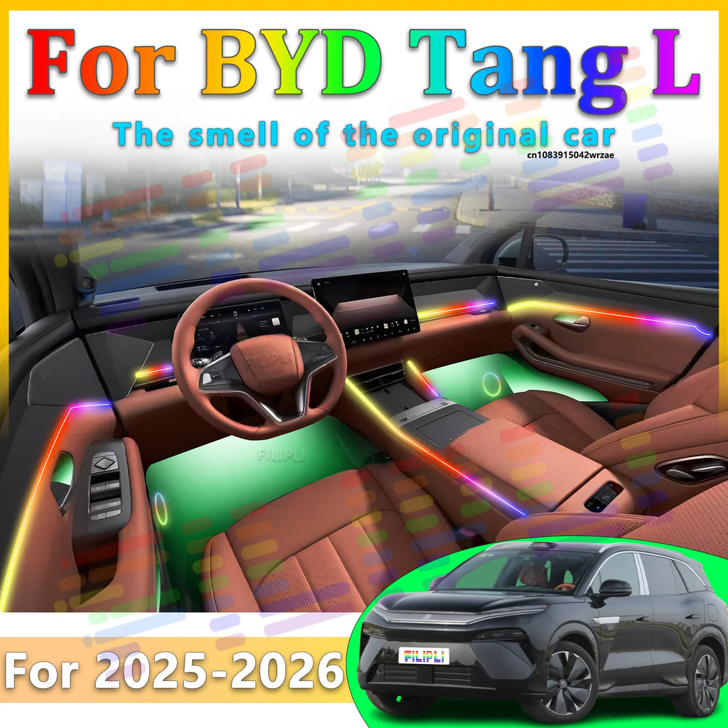 LED Interior Light Kit for BYD Tang L 2025-2026 - Canbus Dome Map Door Trunk Bulbs | AUTOKITSHOP