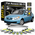 10-Piece LED Interior Light Kit for Hyundai Accent MC - Canbus Error-Free Bulbs | AUTOKITSHOP