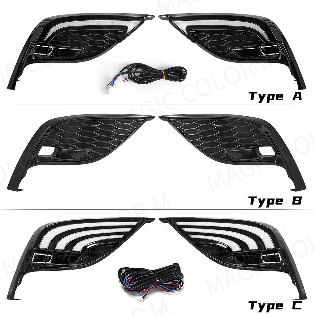 81482-06190 81481-06220 Led Fog Lights DRL Daylights for Toyota Camry 2021 2022 2023 Bumpe | AUTOKITSHOP