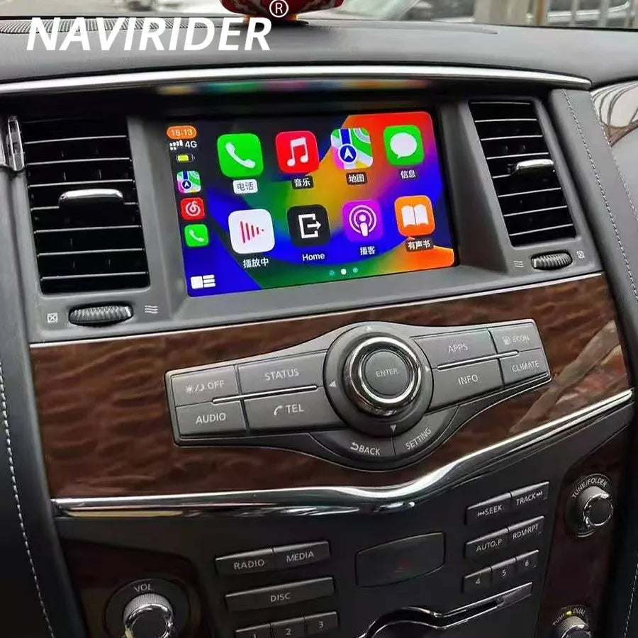 8+256G Android 14 Car Radio For Nissan Patrol Y62 Infiniti Qx56 QX80 2010+ Multimedia Auto | AUTOKITSHOP