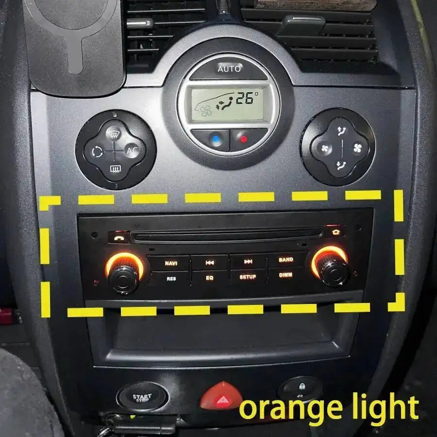 Control Panel Android Car Video Player For RENAULT Megane 2 2002-2008 NAVI To Plug To Play