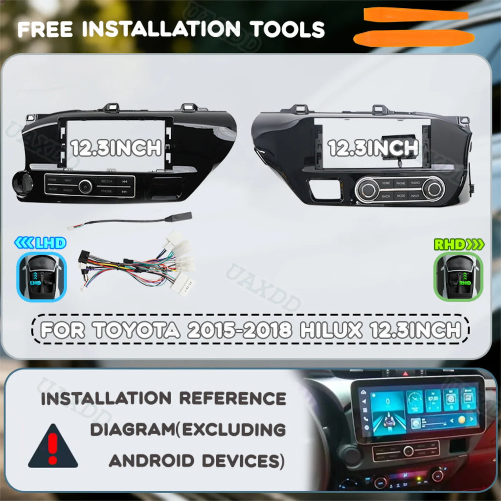 LED Interior Light Kit for Toyota 2015-2018 - Canbus Error-Free Interior Bulbs