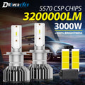 3200000LM H4 H7 Led Headlight 12V 24V 3000W H11 H1 H8 H9 HB3 9005 HB4 9006 Canbus CSP Chip