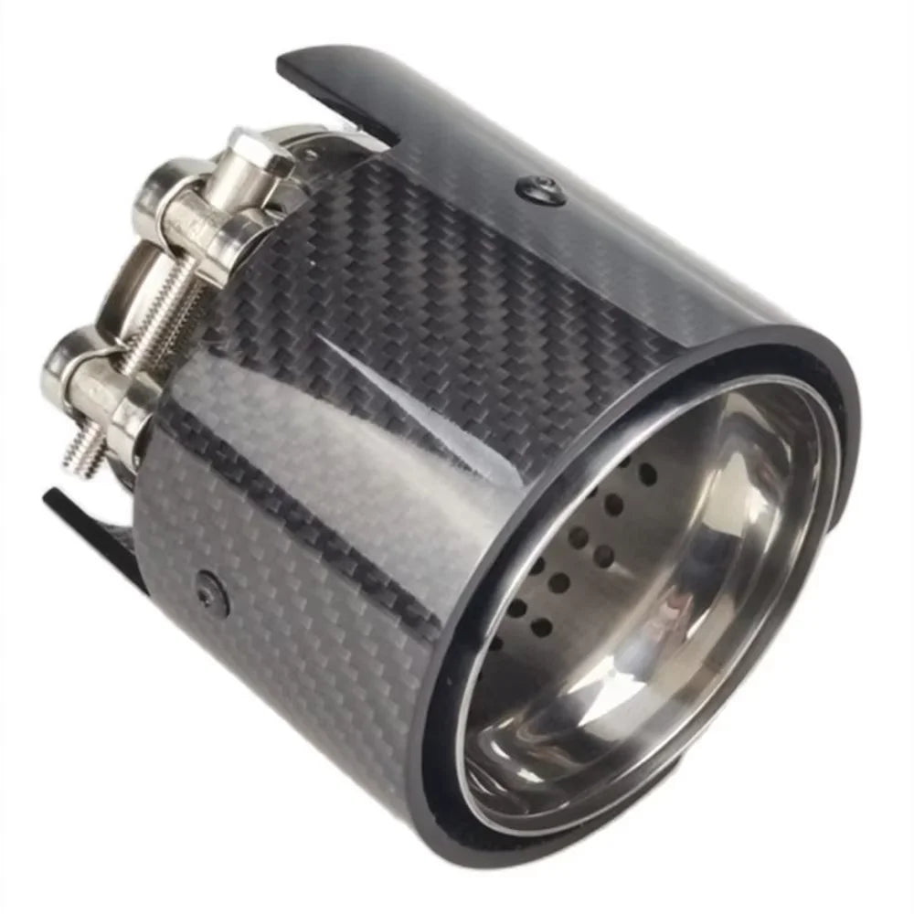 1 Piece M Performance Exhaust Tip 93mm Fit for Modified M2 M3 M4 3 Series 4 Seri for M2 M4 M3 - Automotive LED Light