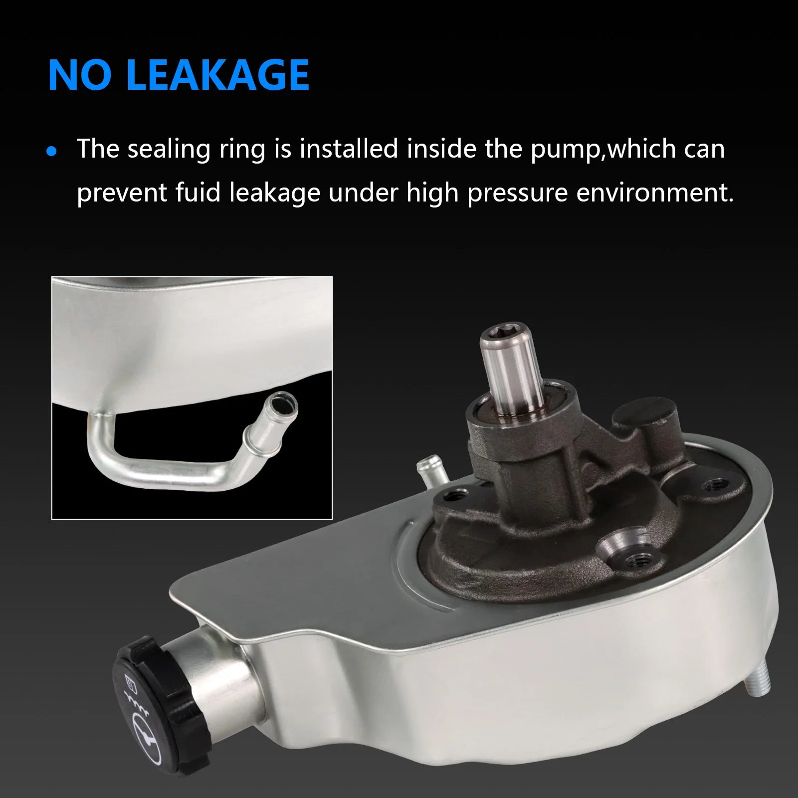 20-8740 Power Steering Pump 15076612 For Chevrolet Silverado Avalanche 1500 GMC Sierra 150