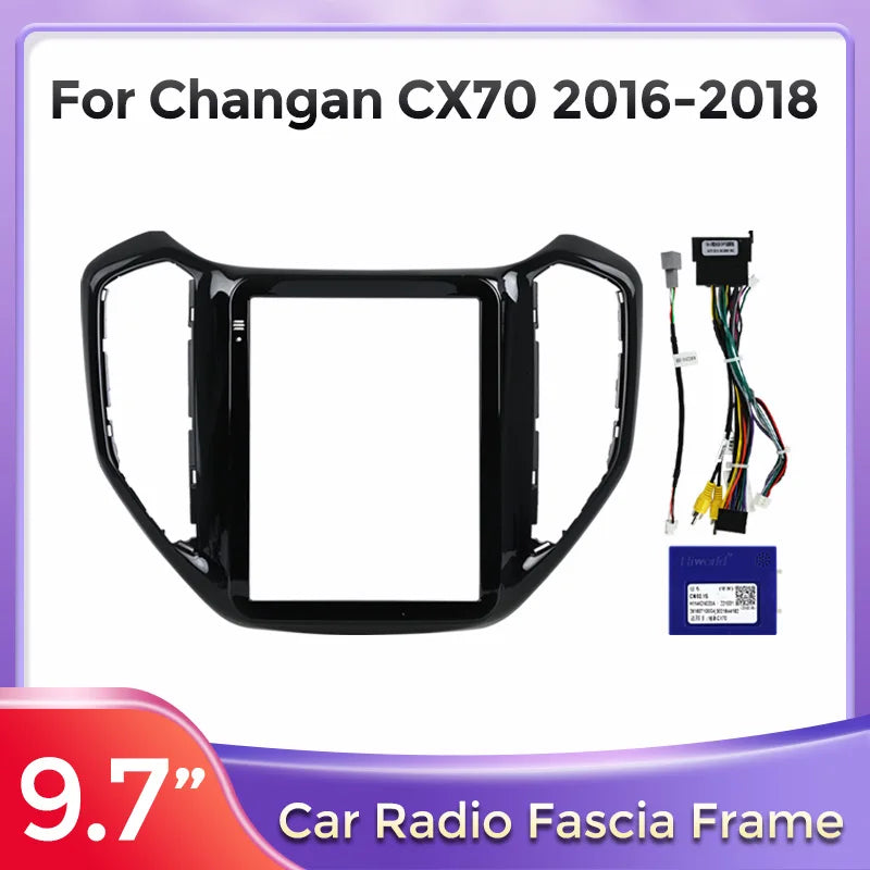 Fascia Adapter for Changan CX70 2016-2018 for Tesla Style 9.7" Car Radio Headunit Frame Ha | AUTOKITSHOP