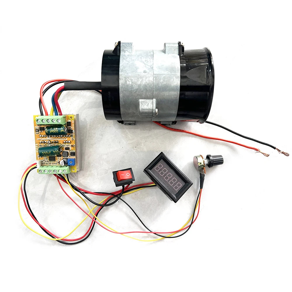 20000 RPM Car Turbo Fan Air Boost Intake Turbocharger with 5 Digital LED Red Tachometer Ga