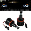 LED Angel Eyes for BMW E90 E92 328i 335i M3 E93 E91 E60 LCI, H8 Halo Marker Lights Bulb 40