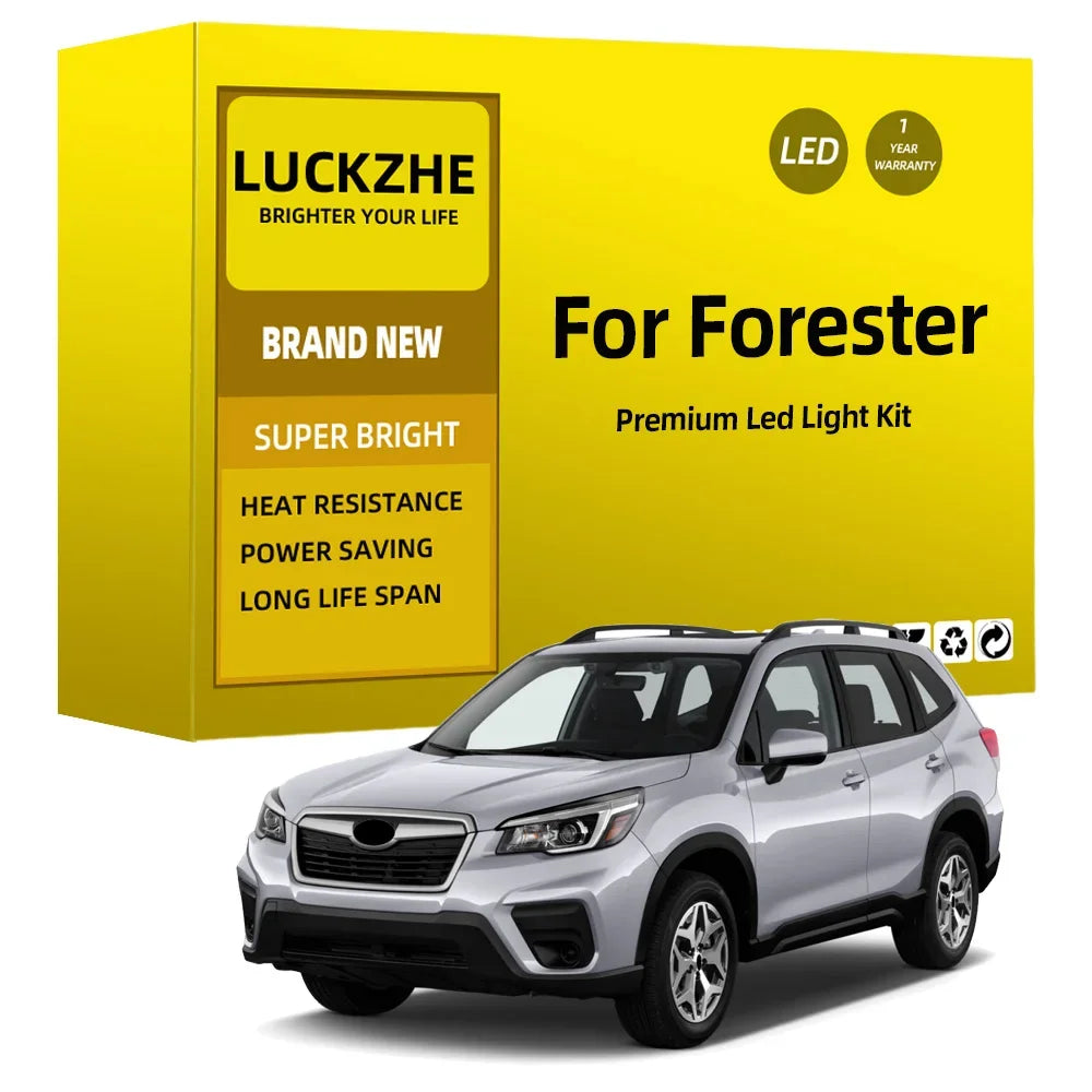 LED Interior Light Kit for Subaru Forester 1998-2015 - Canbus Dome Map Door Trunk Bulbs | AUTOKITSHOP