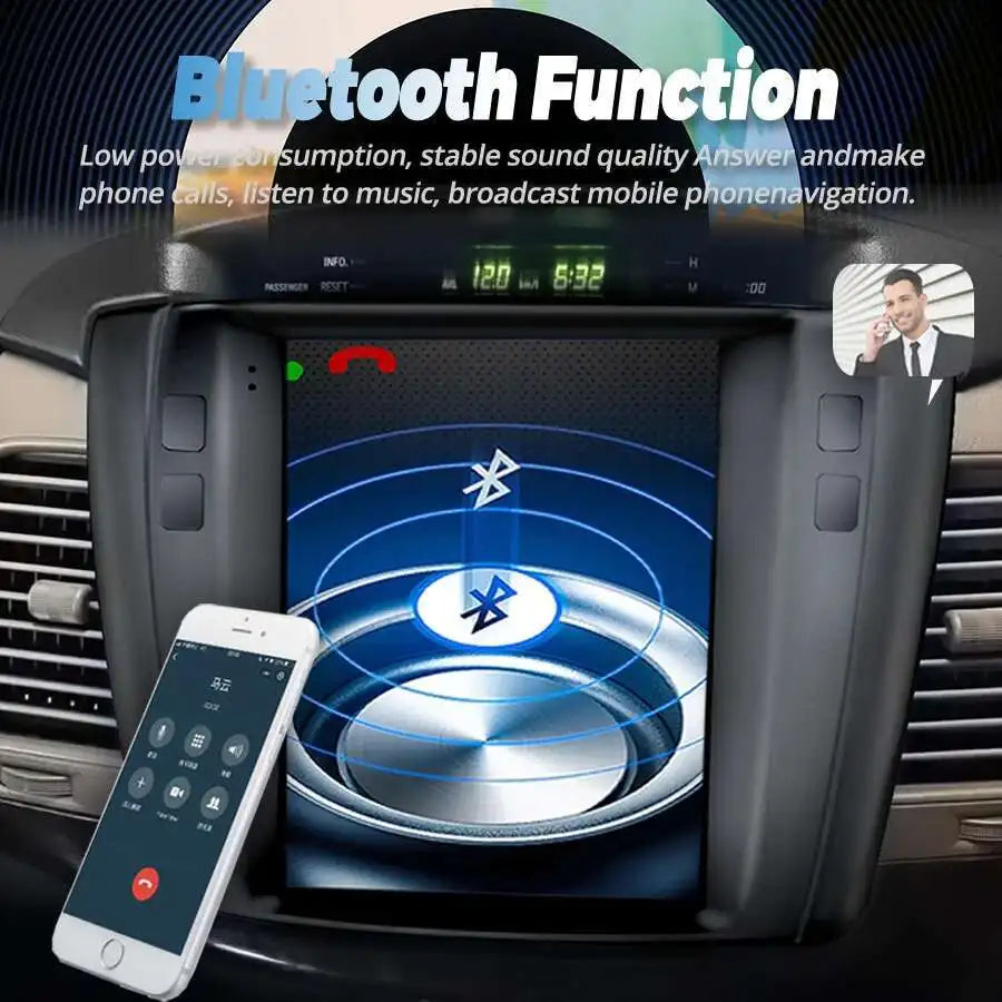 Android 14 Car Gps DSP Multimedia Video Radio Player In Dashboard For Toyota Innova 2007-2