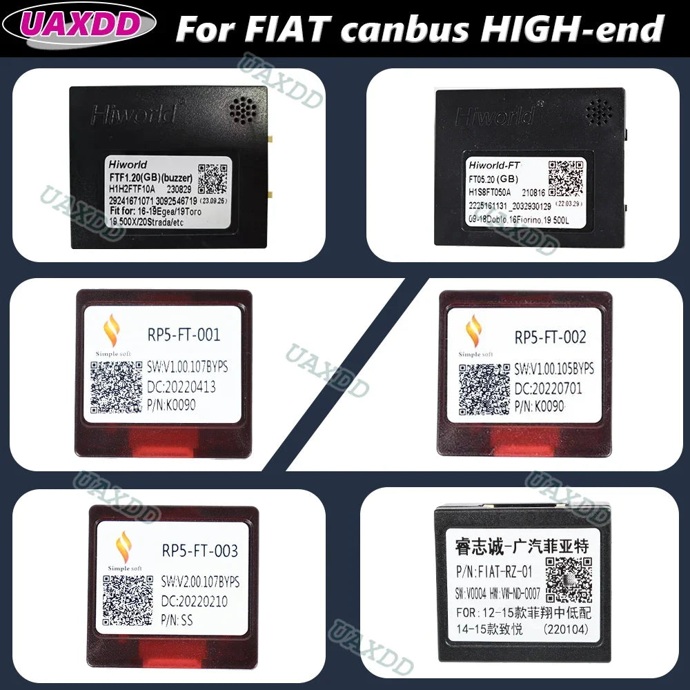 FOR FIAT Car decoder canbus box PANDA Argo BRAVO TORO DUCATO Strada DOBLO FIORINO 500X 500