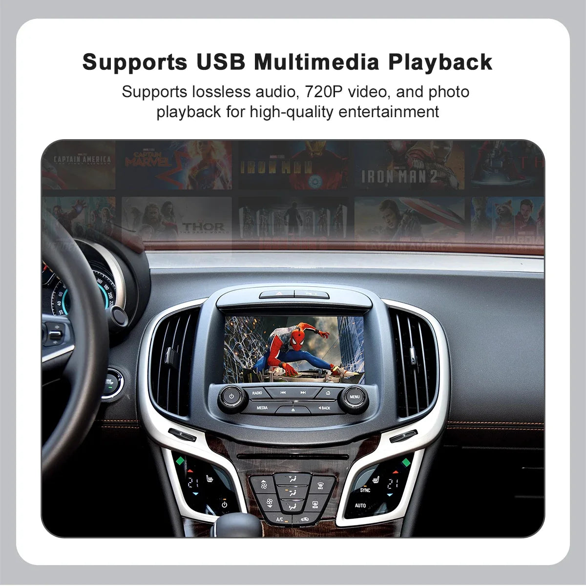 Wireless Carplay For opel Mokka Buick Regal insignia 2013-2018 Zafira Cascada Android Auto