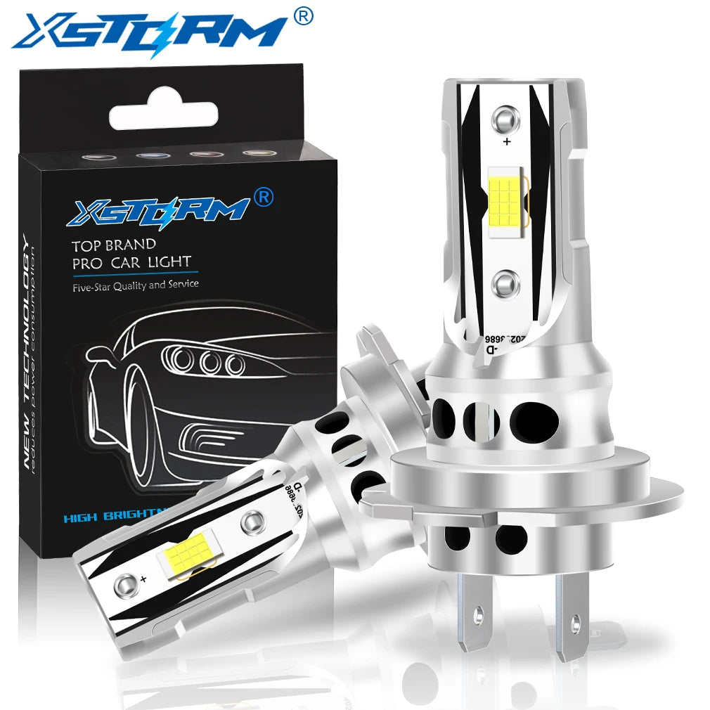 XSTORM H7 LED Headlight Canbus 15CSP CHIPS 60000LM 200W Car Headlight Bulbs NO Error Canbu