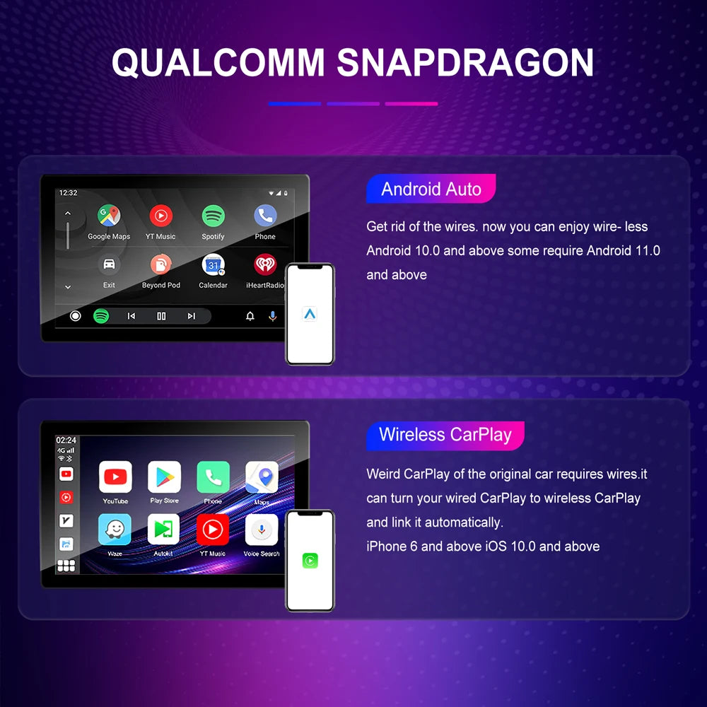 Android 11 Carplay Wireless Android Auto Adapter Video Box Wired Carplay Car Online Upgrad | AUTOKITSHOP