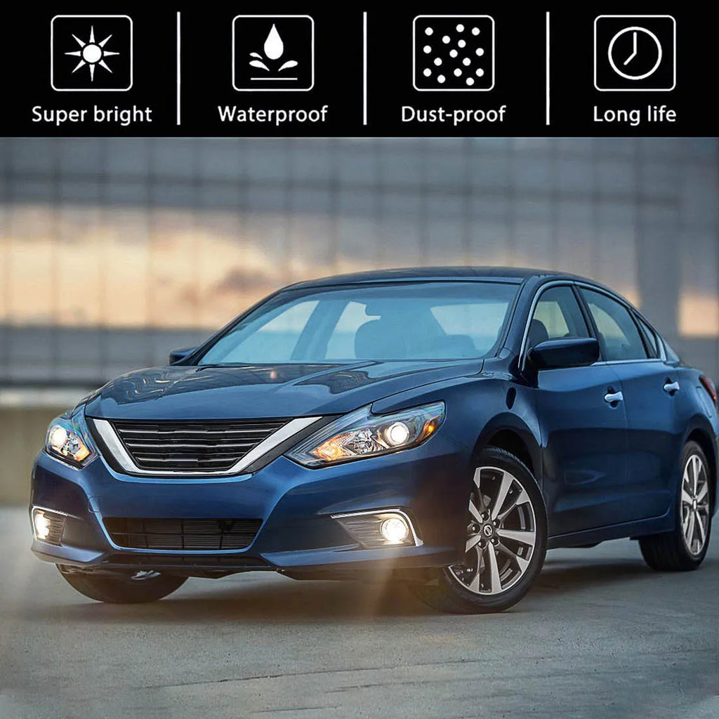 Fog Light For Nissan Altima 2016 2017 2018 Fog Light Frame Fog Lights Cover Headlight Cove | AUTOKITSHOP