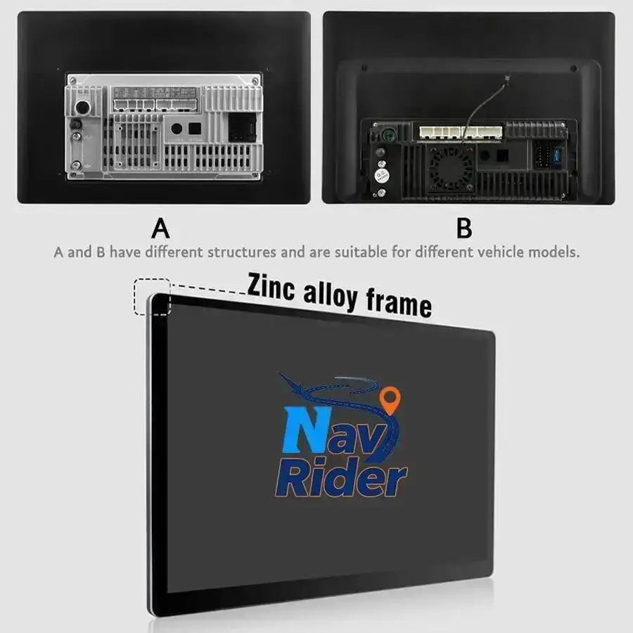 Navigation GPS Android 15 Radio Screen Multimedia Player Stereo Carplay Car Radio 12.5'' F | AUTOKITSHOP