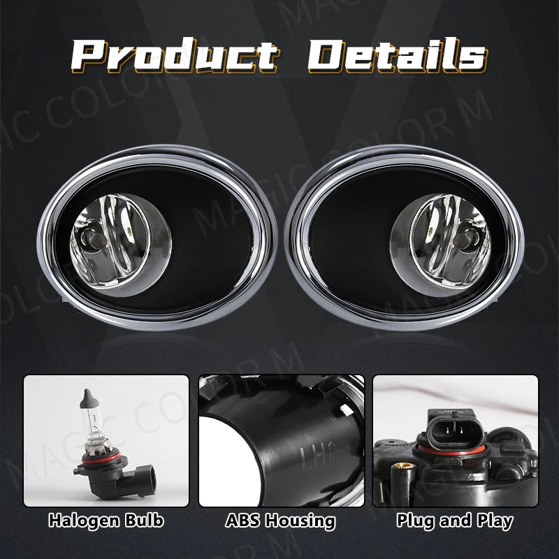 LED Fog Lamp For Nissan J11 QASHQAI ROGUE 2015 2016 2017 LED DRL Daytime Running Lights Ha | AUTOKITSHOP