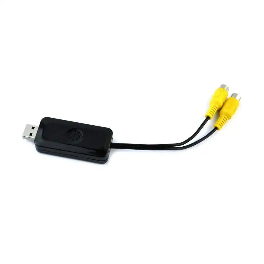 USB to RCA output adapter car stereo video output box adapter car video players headrest m | AUTOKITSHOP