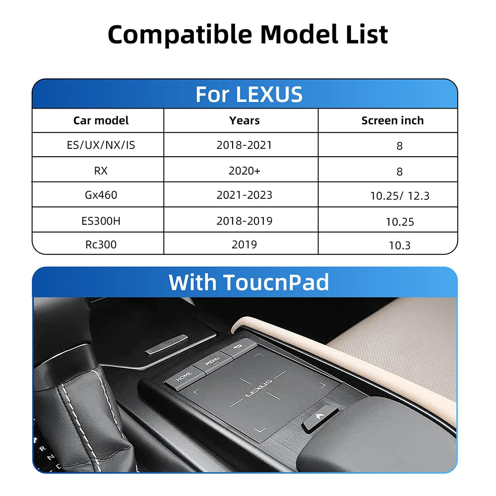 Wireless CarPlay Android Auto Retrofit Kit Decoder Box CarPlay Interface For Lexus ES/UX/N | AUTOKITSHOP