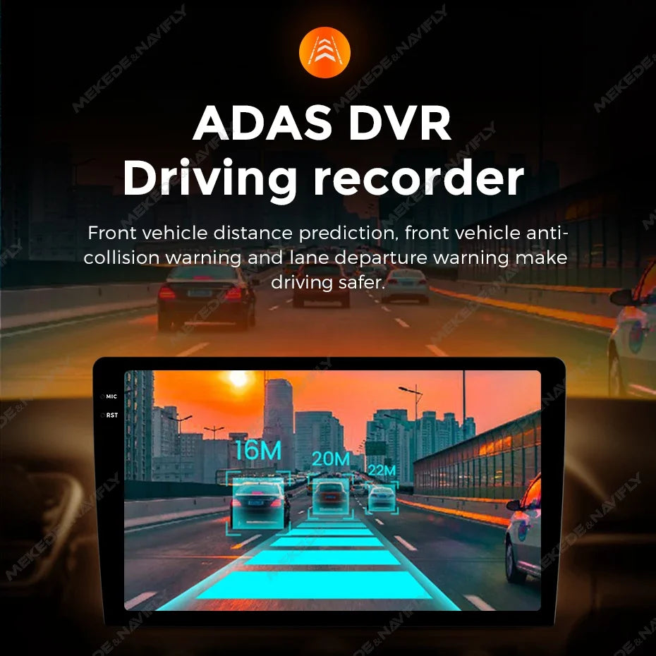 1080P ADAS DVR Car Driving Recorder Full HD 170° Wide Angle Dash Cam for Android Multimedi | AUTOKITSHOP