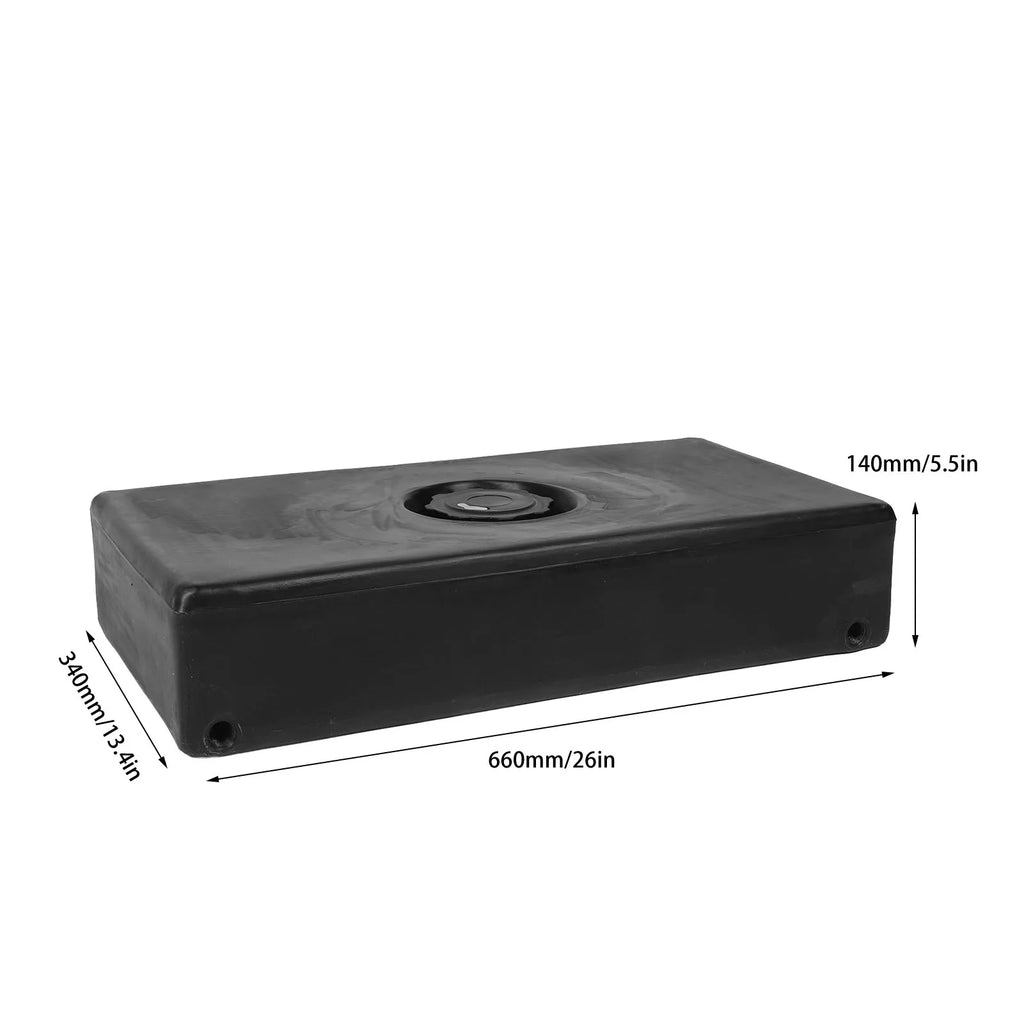 4 Sizes RV Fresh Water Holding PE 5/8/9 Gallons RV Water Storage Heavy Duty Unbreakable Leakproo - Automotive LED Light