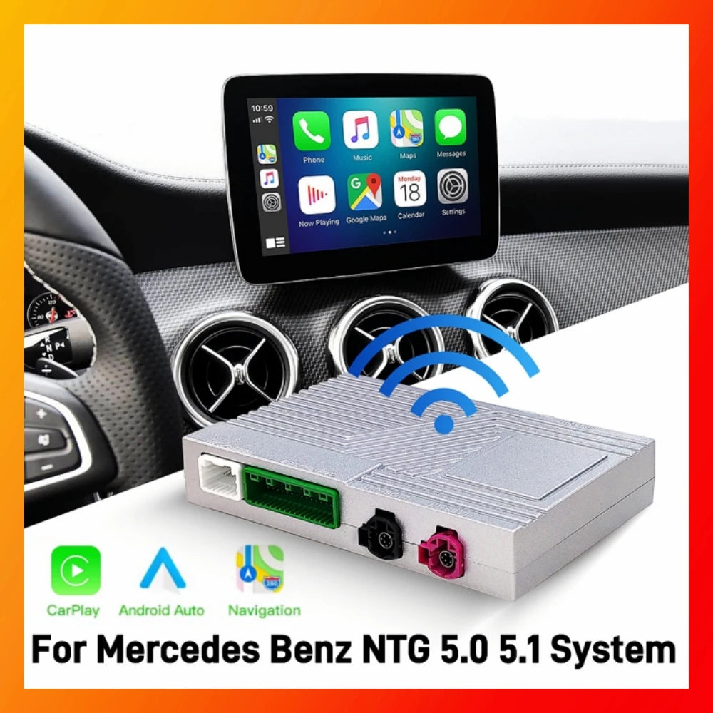 Wireless CarPlay Android Auto Decoder Box CarPlay Interface For Mercedes Benz GLE GLS CLS  | AUTOKITSHOP