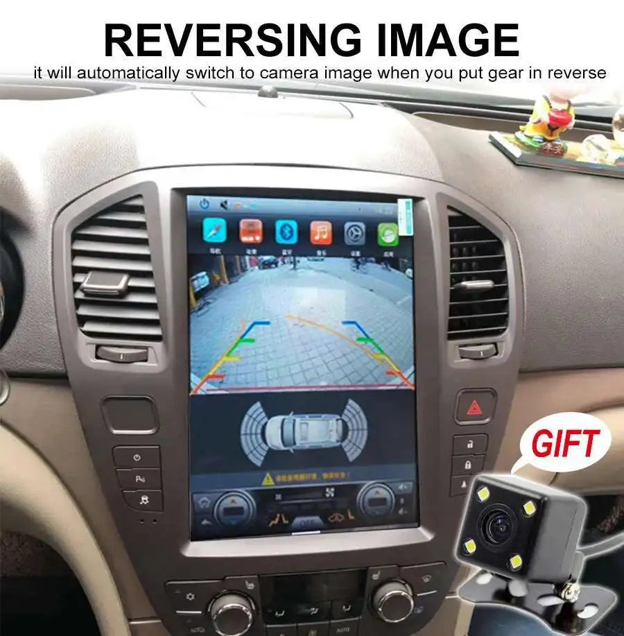 12.8" 256GB Vertical Screen Android15 Car Multimedia Video Radio Player For Opel Insignia  | AUTOKITSHOP