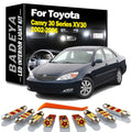 BADEYA 15Pcs LED Interior Reading Light Kit For Toyota Camry 30 Series XV30 2002 2003 2004