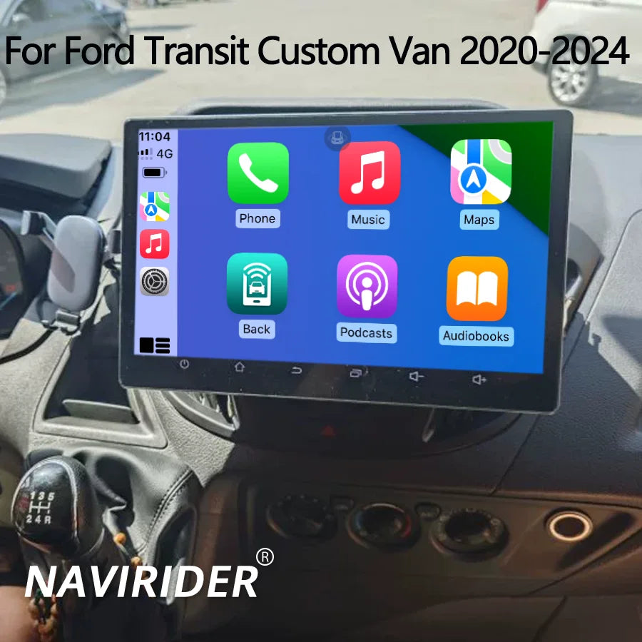 13.3 inch Android Car Stereo for Ford Transit Custom Van 2020-2024 Carplay Android Auto GP