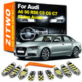 ZITWO LED Interior Map Light Trunk Lamp Door Courtesy Bulb Kit For Audi A6 S6 RS for Audi RS6 C7 S6 1998-2017 - Canbus L