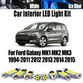 LED Interior Light Kit for Ford Galaxy MK1 MK2 MK3 1994- 2012 - Canbus Dome Map Door Trunk Bulbs | AUTOKITSHOP
