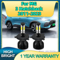 LED Headlight 180W High Power Turbo Lamp 6000K H4 Car Light For MG 3 Hatchback 2011 2012 2