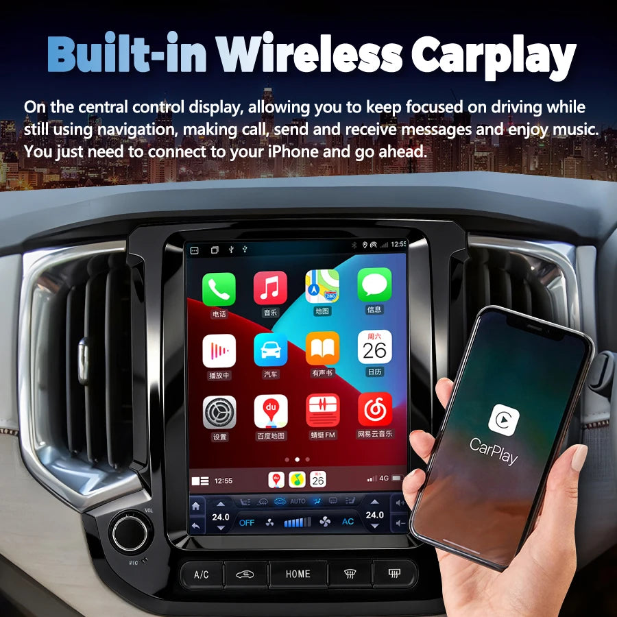 10.4inch Car Radio For Chevrolet Chevy Colorado Equinox Explorer 2016-2020 Carplay Android