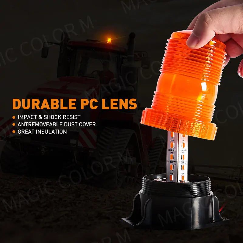 12-24V 48V 60V 80V 30 LED High Power Emergency Warning Flash Strobe Light Beacon for Forkl | AUTOKITSHOP