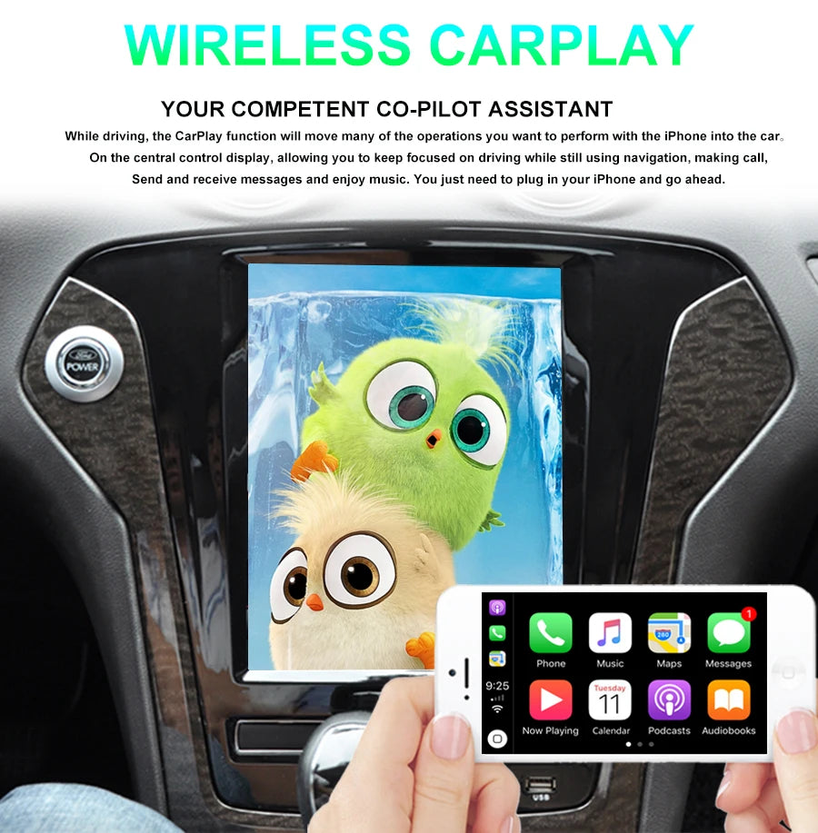 NaviRider Android 14 For Ford Mondeo 2011-2013 Navigation Car Radio 2din Multimedia Video  | AUTOKITSHOP