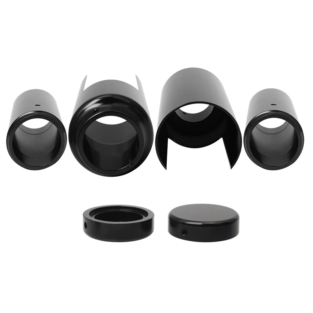 Motorcycle Front Fork Tube Caps Shock Absorber Cover Protective Sleeve For Harley Dyna FXD Stree - Automotive LED Light